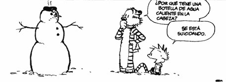 Otra frase y Calvin y Hobbes